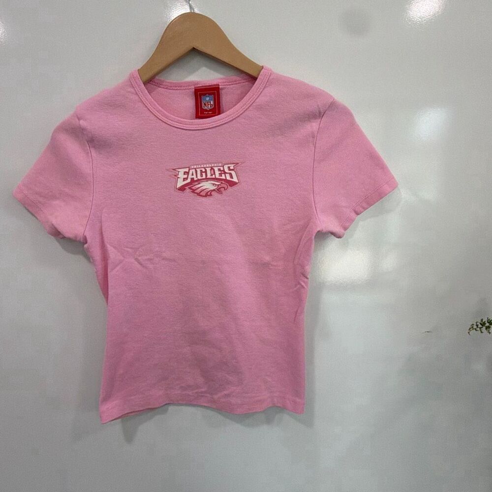 Vintage Eagles Pink NFL Tee Medium